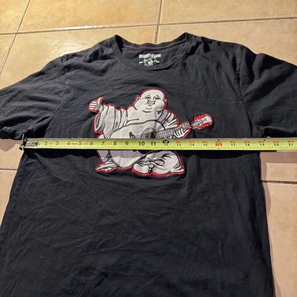 Y2k true religion black tee Size M in mens